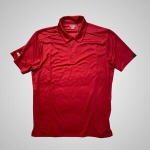 OGIO Polo Shirt Mens XL Red New Short Sleeve Echo Logo OG125 Performance Golf